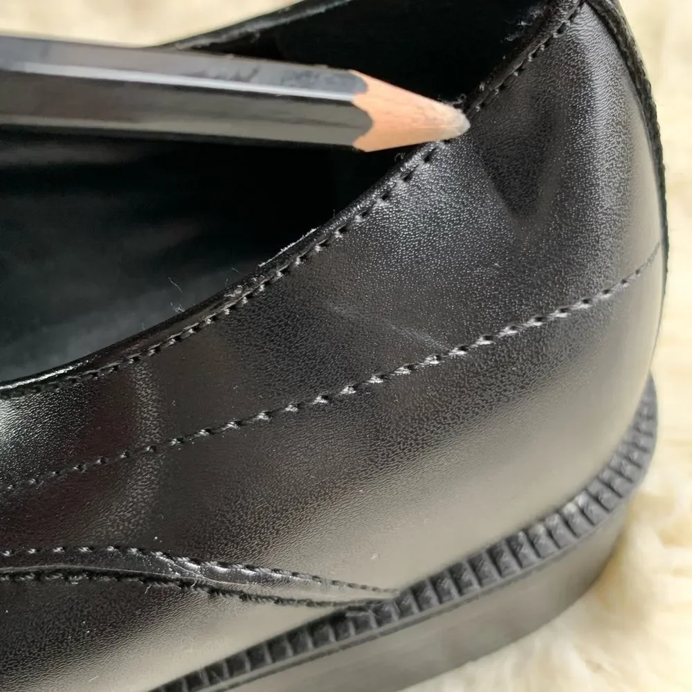 𝅺Alfani Ascher Mens‎ Black Slip on Loafers